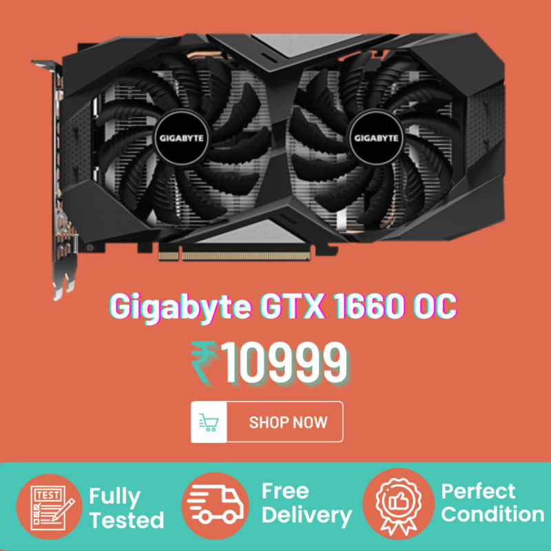 Buy Used GTX 1660 in India usedgpus