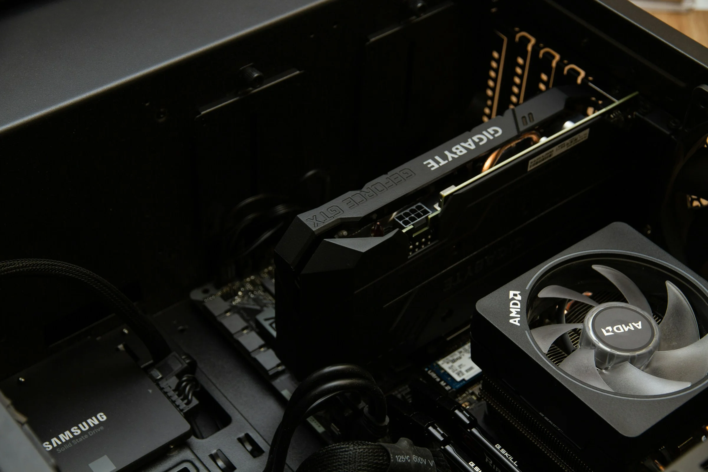 a used gpu in a gaming pc
